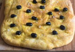 Pumpkin Focaccia Bread