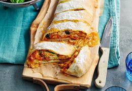 Ham and cheese stromboli