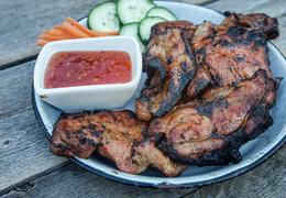 Vietnamese Style Grilled Pork with Lemongrass