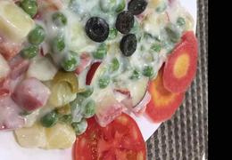 Healthy Russian salad recipe by Anupama kamra at BetterButter