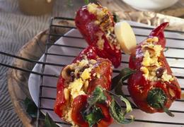 Couscous-stuffed Peppers