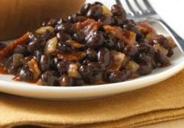 'Baked' Black Beans