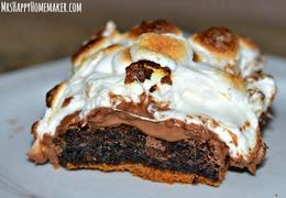 Easy Peasy S'mores Brownies