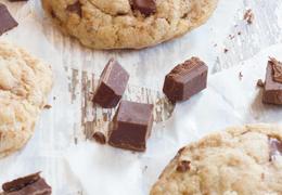 Foolproof Vegan Choc Chunk Cookies