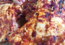 Easy Keto Barbecue Chicken Thighs