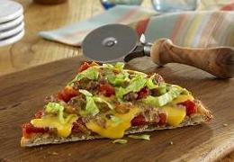 Spicy Cheeseburger Pizza