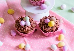 Chocolate Nest Cupcakes
