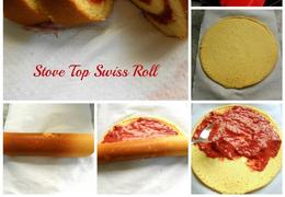 Stove Top Swiss Roll recipe by Huma Kalim at BetterButter