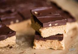 No Bake Chocolate Peanut Butter Bars