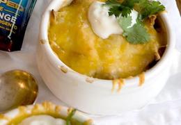 Chicken Tortilla Onion Soup