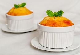Baked Pear Soufflés