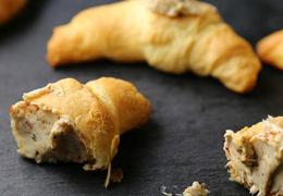 Crescent Rolls with Chipotle and Pomegranate Butter