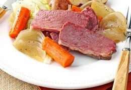 Guinness Corned Beef and Cabbage