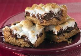 Warm Toasted Marshmallow S'more Bars Recipe - (4.5/5)